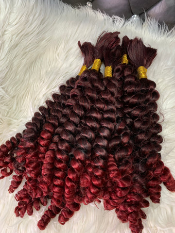 LUX BRAIDING EXTENSION- BURGUNDY