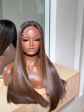 20" Mixed colour straight-